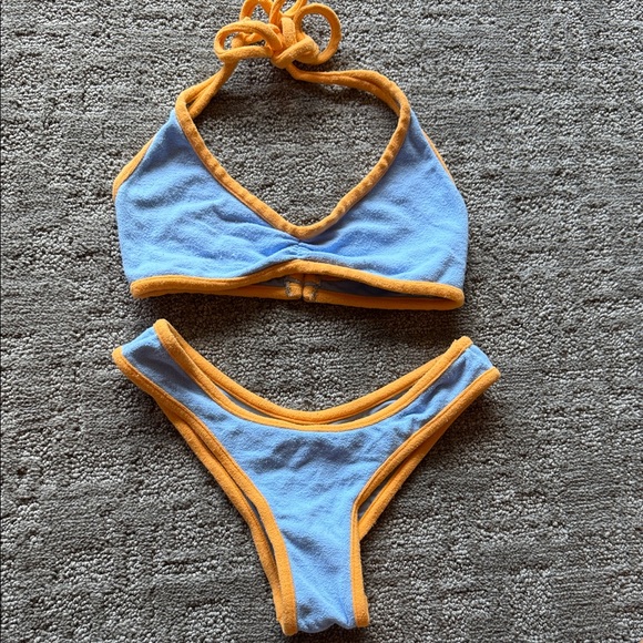 Frankie's Bikinis Other - Frankie’s Bikinis Terry Blue Swimsuit